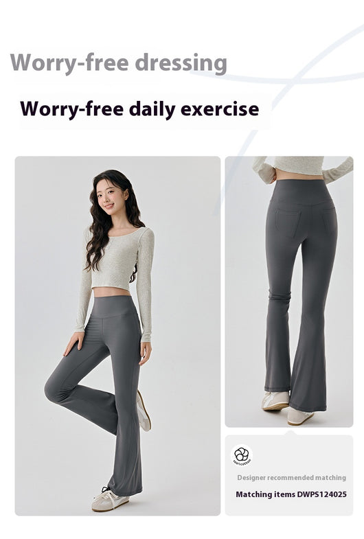 Top de Yoga Ajustado de Manga Larga - Diseño Reductivo para Fitness y Running - Image 16