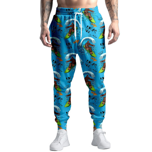 Pantalones de Chándal Estampado Digital Graffiti Colorido Corte Recto - Image 15