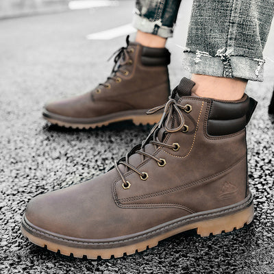 Botas de Senderismo Estilo Británico para Hombre - Calzado Outdoor Premium - Image 13