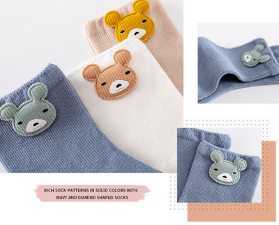 Pack de 3 Calcetines Infantiles con Diseños Animados - Image 13
