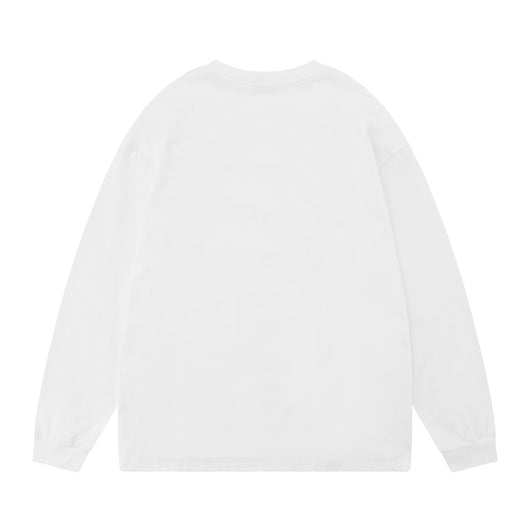 Camiseta Manga Larga Algodón Peinado Hombre Diseño Moderno - Image 4