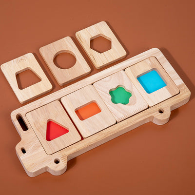 Puzzle 3D de Geometría para Bebés - Aprendizaje de Colores y Formas - Image 4