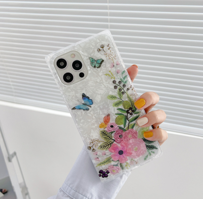Funda Protectora con Patrón de Flores y Mariposas Coloridas - Image 6
