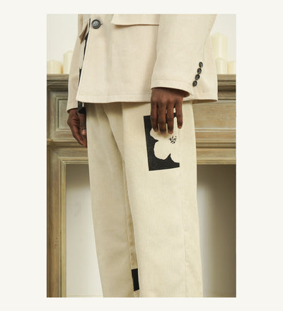 Pantalones Casuales Rectos con Estampado Moderno - Image 9