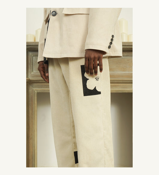 Pantalones Casuales Rectos con Estampado Moderno - Image 9