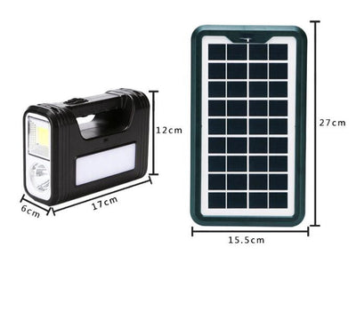 Proyector Solar Portátil USB Impermeable para Exteriores - Image 7