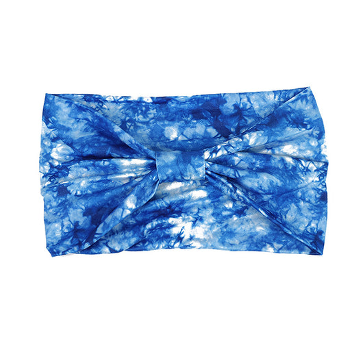 Banda Deportiva Ancha Tie-Dye Absorbente de Sudor para Mujeres - Image 6