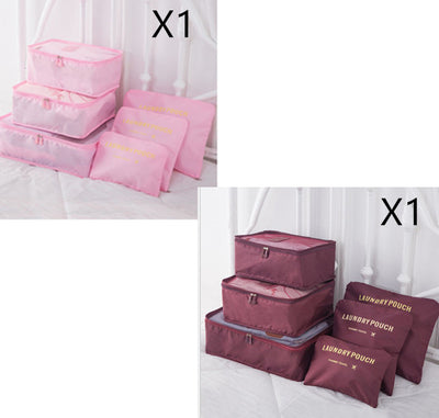 Set de 6 Bolsas Organizadoras de Viaje para Ropa - Image 31