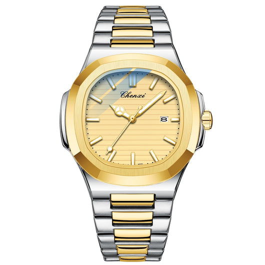 Reloj de Pareja Chenxi Acero Inoxidable Luminoso Resistente al Agua - Image 27