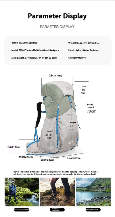 Mochila de Senderismo Gran Capacidad para Aventuras al Aire Libre - Image 21