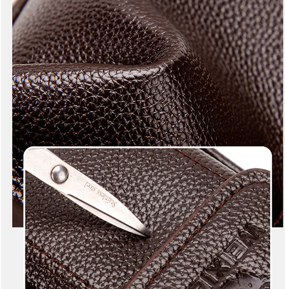 Bolso Bandolera Casual para Hombre con Diseño Oblicuo - Image 14