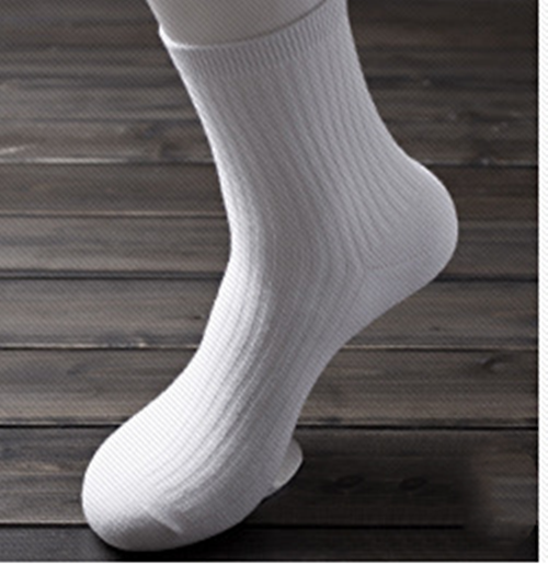 Calcetines Tubo Gruesos de Algodón Puro para Hombre - Comodidad Clásica - Image 15