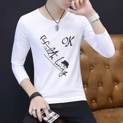 Camisa de Manga Larga Otoño Estilo Coreano para Hombre - Image 10