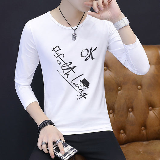 Camisa de Manga Larga Otoño Estilo Coreano para Hombre - Image 10