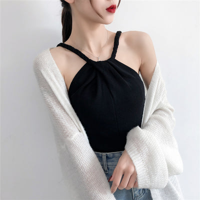 Blusa Tejida Hombro Descubierto para Mujer - Diseño Sexy y Moderno - Image 2