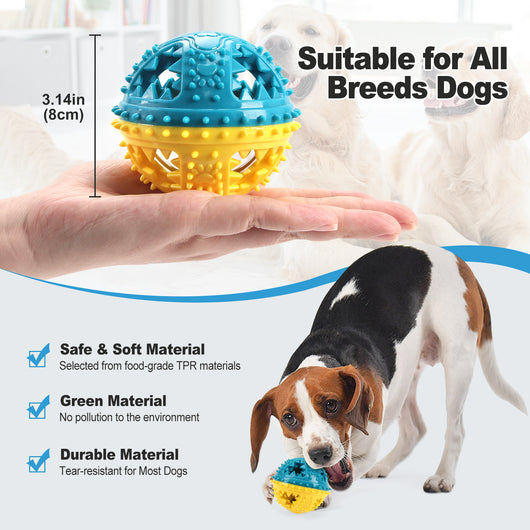 Juguete Interactivo para Perros con Dispensador de Comida y Limpieza Dental - Image 3