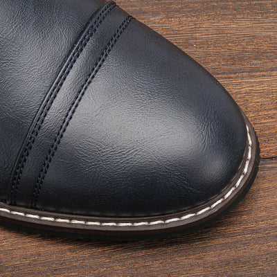 Botas de Cuero Vintage para Hombre - Estilo Casual - Image 20