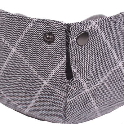 Gorra de Cuadros Estilo College en Algodón para Hombre - Image 12
