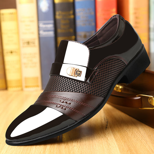 Zapatos de Cuero Transpirables para Hombre - Elegancia Casual y Formal - Image 13