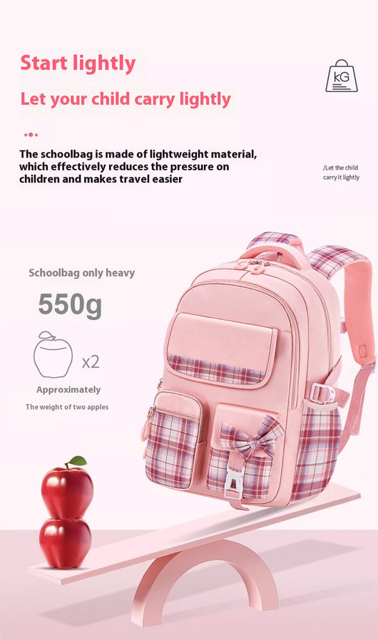 Mochila Infantil Ergonómica de Gran Capacidad con Protección Espinal - Image 19