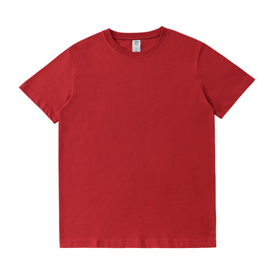Camiseta Básica Suelta de Algodón con Cuello Redondo - Image 22