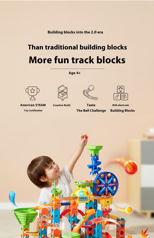 Juego de Bloques Deslizantes con Pista de Aventura - Image 20