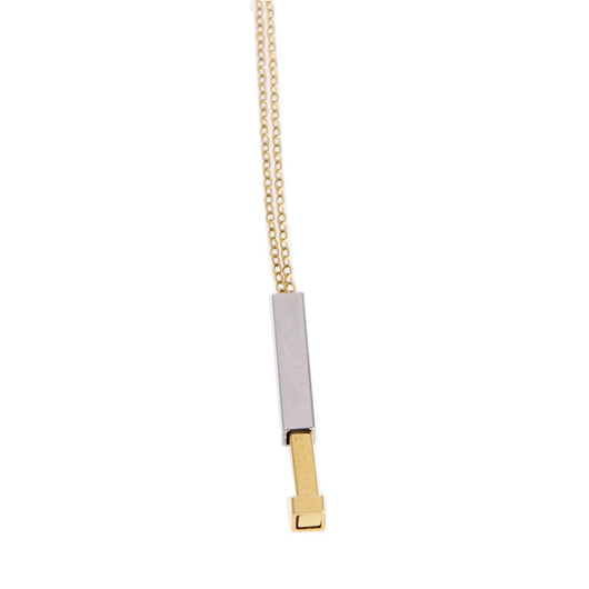 Collar de Acero Inoxidable Personalizado con Nombre y Frase Significativa - Image 30