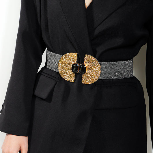 Cinturón Elástico Decorativo para Mujer con Perlas y Brillo - Image 22