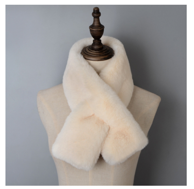 Chal Grueso con Cuello de Piel Abrigado para Invierno - Image 15