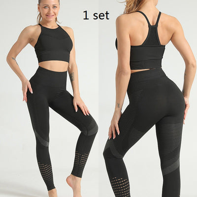 Leggins Deportivos de Cintura Alta con Malla Transpirable de Secado Rápido - Image 15