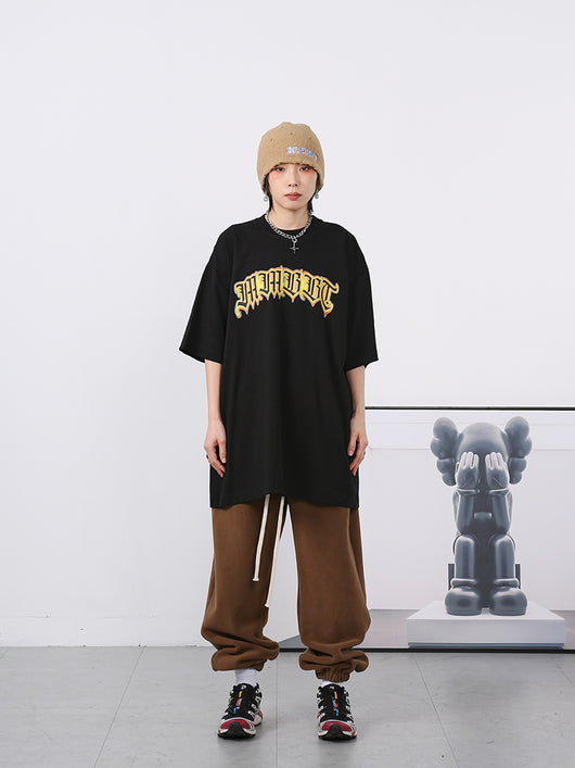 Camiseta Retro de Algodón Estampada para Mujer - Estilo Americano Clásico - Image 19