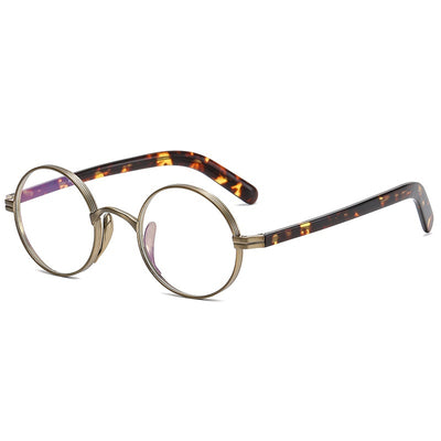 Armazón de Gafas Retro Titanio Puro Alta Densidad - Image 6