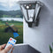 Lámpara Solar de Pared Estilo Chino para Jardín y Patio
