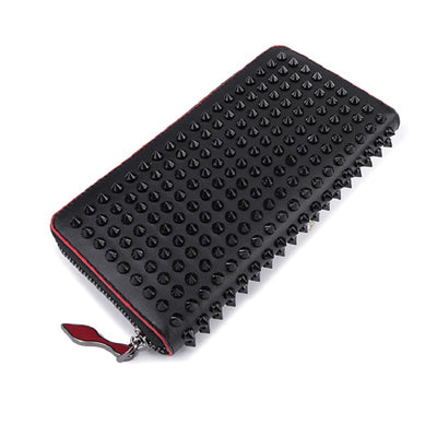 Billetera de Cuero con Remaches de Seguridad - Image 9