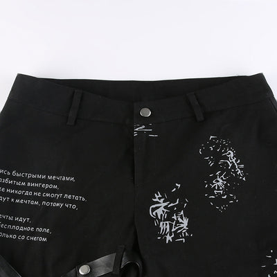 Pantalones Casuales Estampado Oscuro Street Spice - Image 18