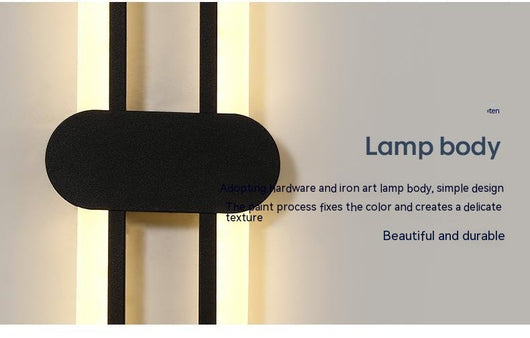 Lámpara LED Ovalada de Acrílico para Pared - Iluminación Moderna de Dormitorio - Image 15