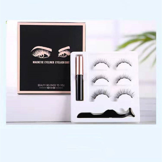 Set de Pestañas Magnéticas con Delineador Magnético - Efecto Natural y Voluminoso - Image 9