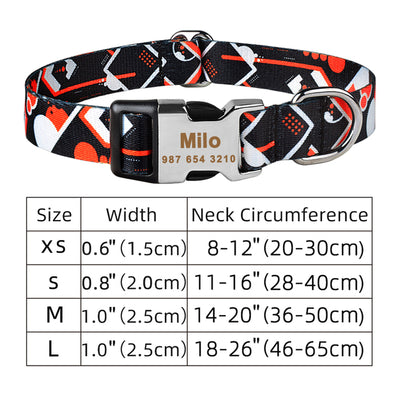 Collar Ajustable para Perro con Placa de Identificación Grabada Personalizada - Image 28