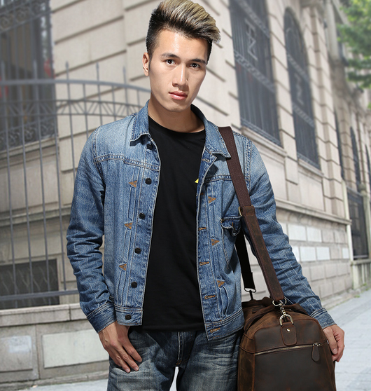 Bolso Viajero de Cuero Crazy Horse Vintage para Hombre - Gran Capacidad - Image 9