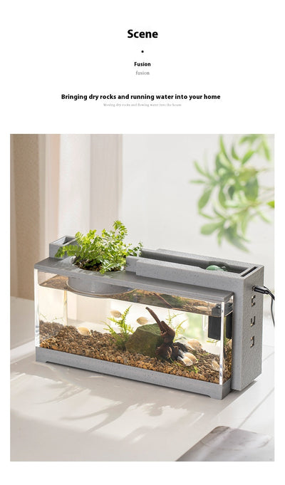 Acuario Nano con Filtro Silencioso y Flujo de Agua Ajustable - Image 16