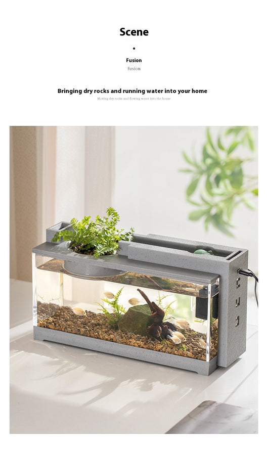 Acuario Nano con Filtro Silencioso y Flujo de Agua Ajustable - Image 16