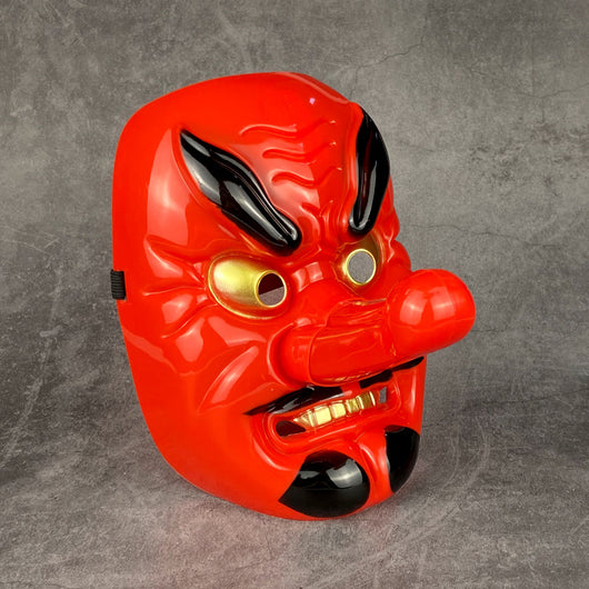 Máscara de Perro Roja Halloween Grimace - Image 3