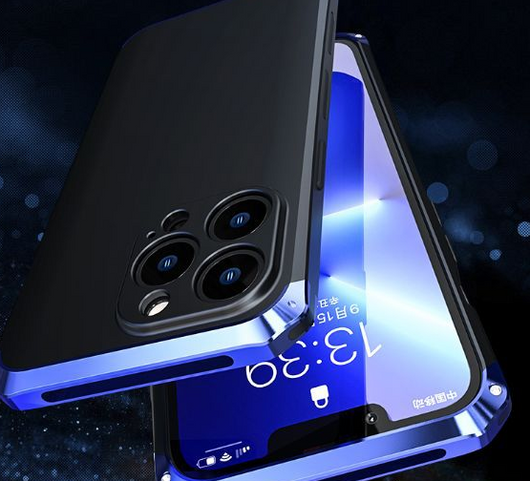 Funda Protectora de Marco Completo para Celular en Color Sólido - Image 6