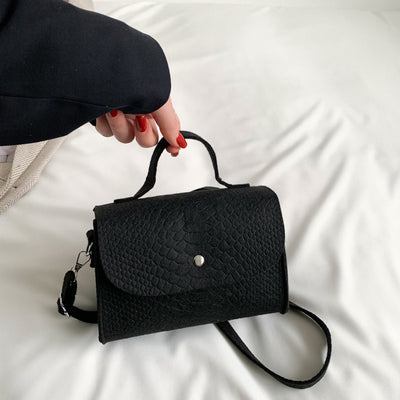 Bolso Bandolera Cuadrado Pequeño de Fieltro para Mujer - Image 3
