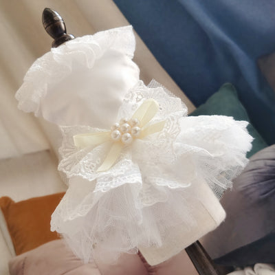 Vestido de Novia Elegante para Perros - Falda Blanca Especial - Image 12