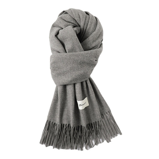 Pashmina Elegante con Borlas - Abrigo Artificial Cashmere Suave y Cálido - Image 6