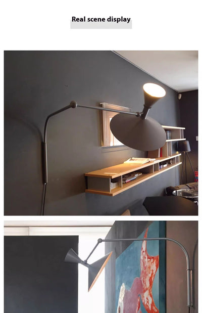 Lámpara Rotativa de Lectura Nemo - Diseño Minimalista Italiano para Dormitorio y Estudio - Image 12