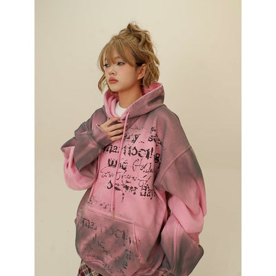 Sudadera Falsa Dos Piezas con Capucha para Mujer - Corte Holgado - Image 3