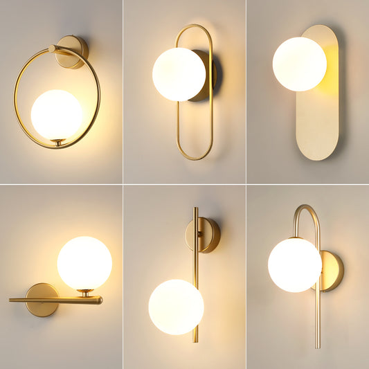 Lámpara de Pared Minimalista para Hotel y Sala de Estar Moderna