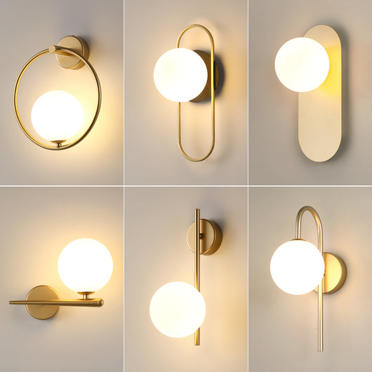 Lámpara de Pared Minimalista para Hotel y Sala de Estar Moderna